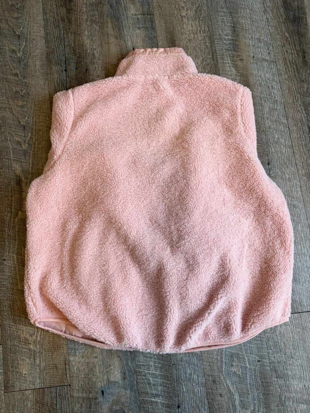 mesh+lace Pink Sherpa Zip-Up Jacket - Picture 3 of 4